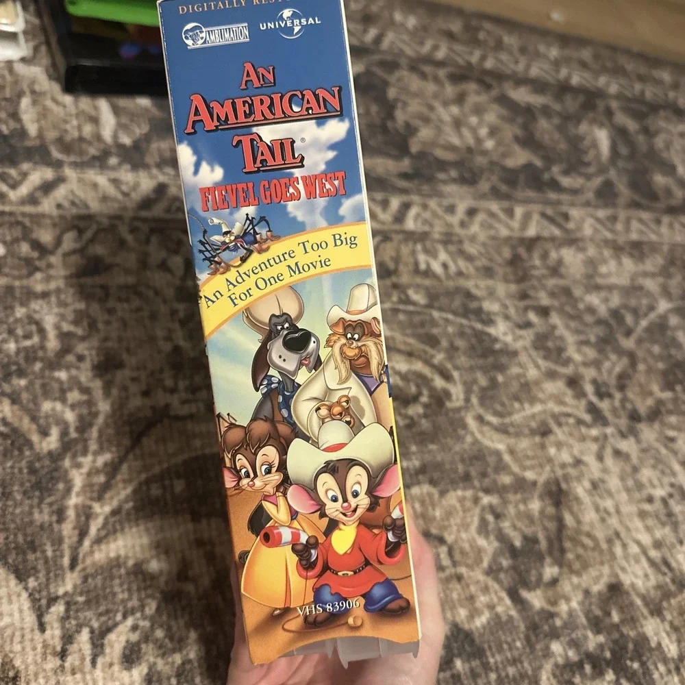 An American Tail & Fievel Goes West Special Box Set VHS By Steven Spielberg